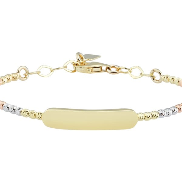 İsim Yazılabilen Altın Çocuk Bilezik