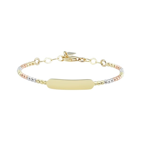 İsim Yazılabilen Altın Çocuk Bilezik