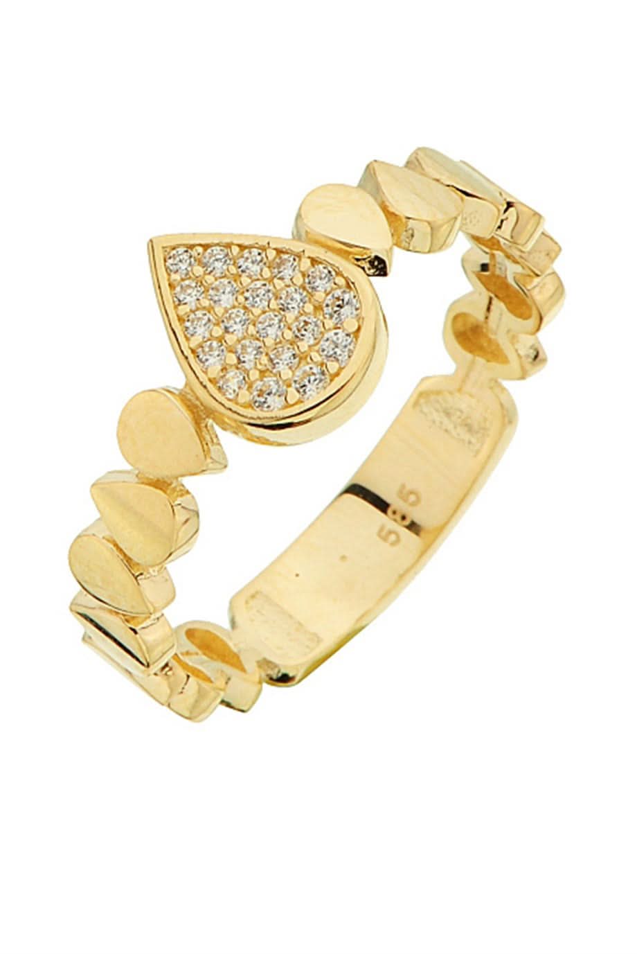 Altın Damla Yüzük