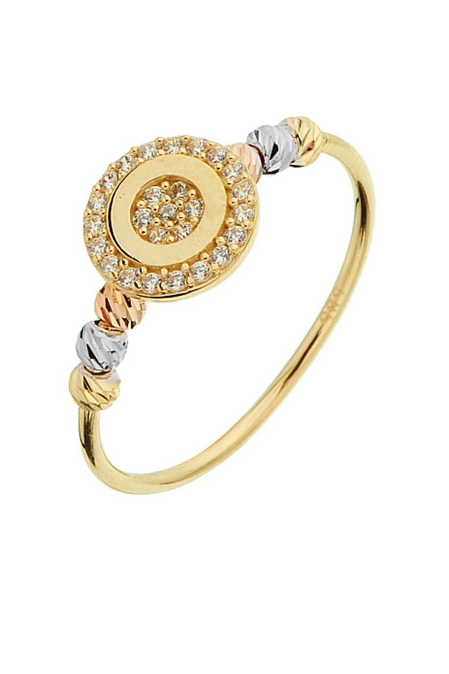 Altın Dorika Toplu Tasarım Yüzük