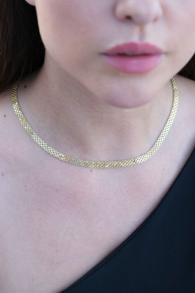 Altın Tasarım Kolye