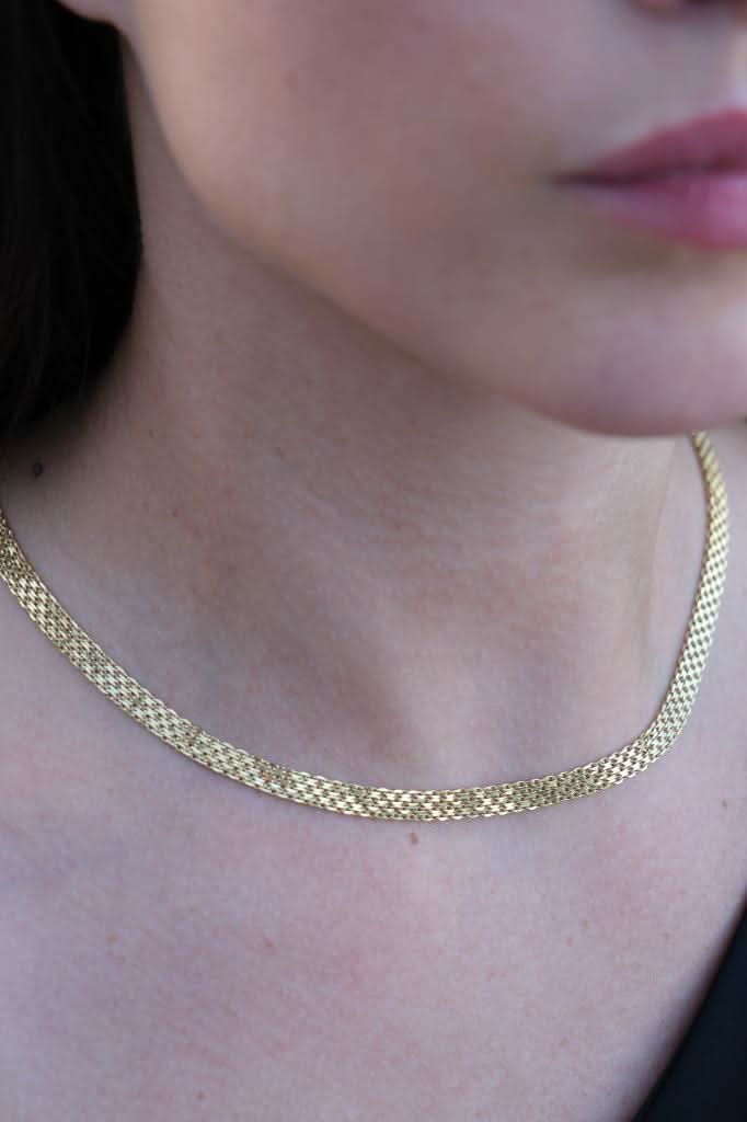 Altın Tasarım Kolye