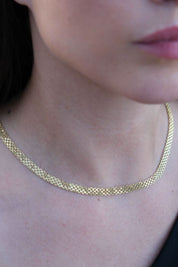 Altın Tasarım Kolye