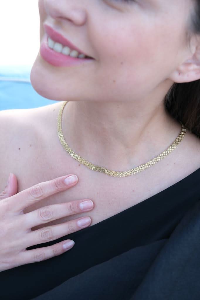 Altın Tasarım Kolye