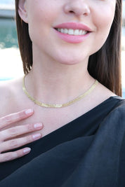 Altın Tasarım Kolye