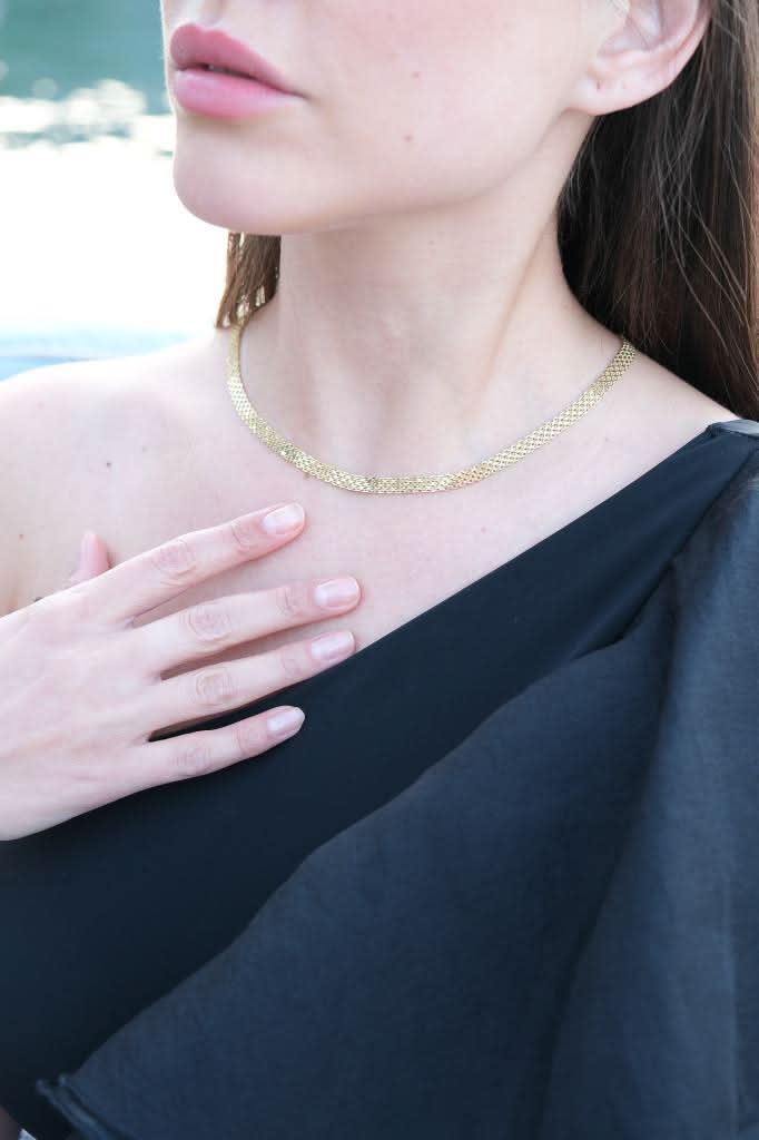 Altın Tasarım Kolye