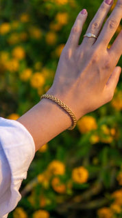 Altın Halat Zincir Bileklik