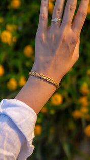 Altın Halat Zincir Bileklik