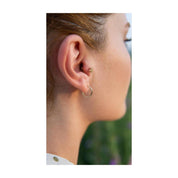 Altın Halka Küpe 1Cm Çap