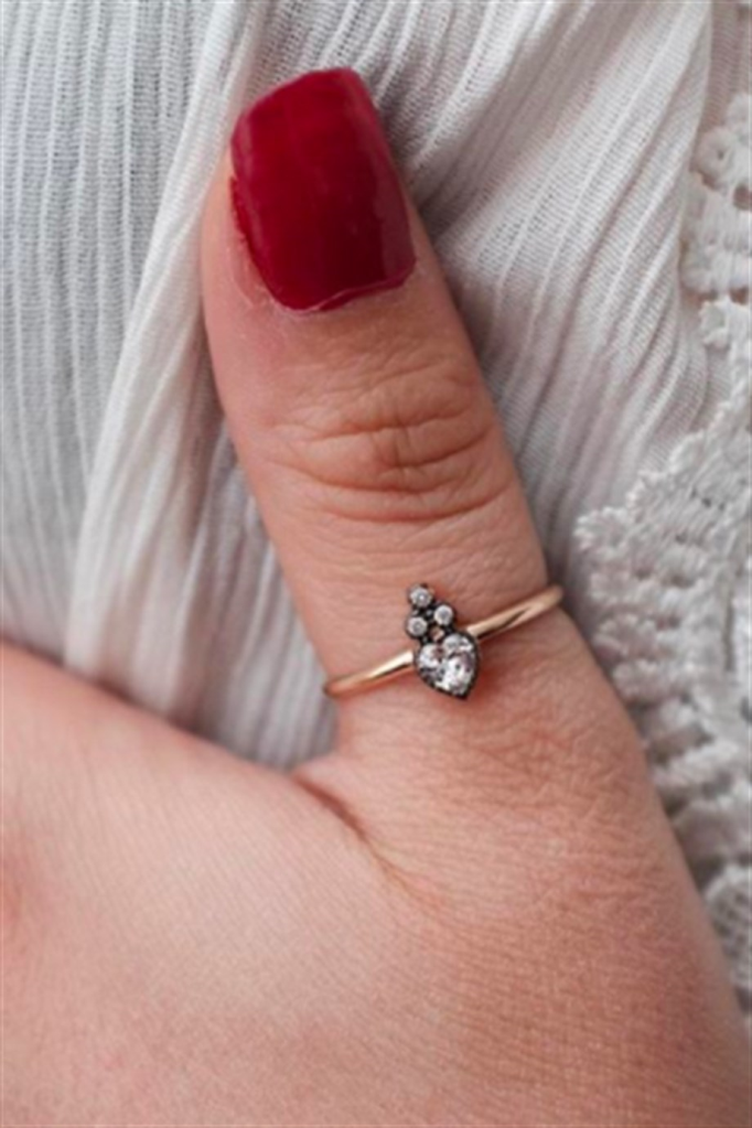 Altın Kalpli Yüzük