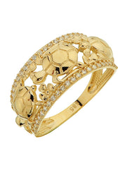 Altın Kaplumbağa Tasarım Yüzük