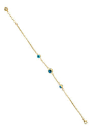 Altın Nazar Boncuklu Bileklik