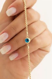 Altın Nazar Göz Bileklik