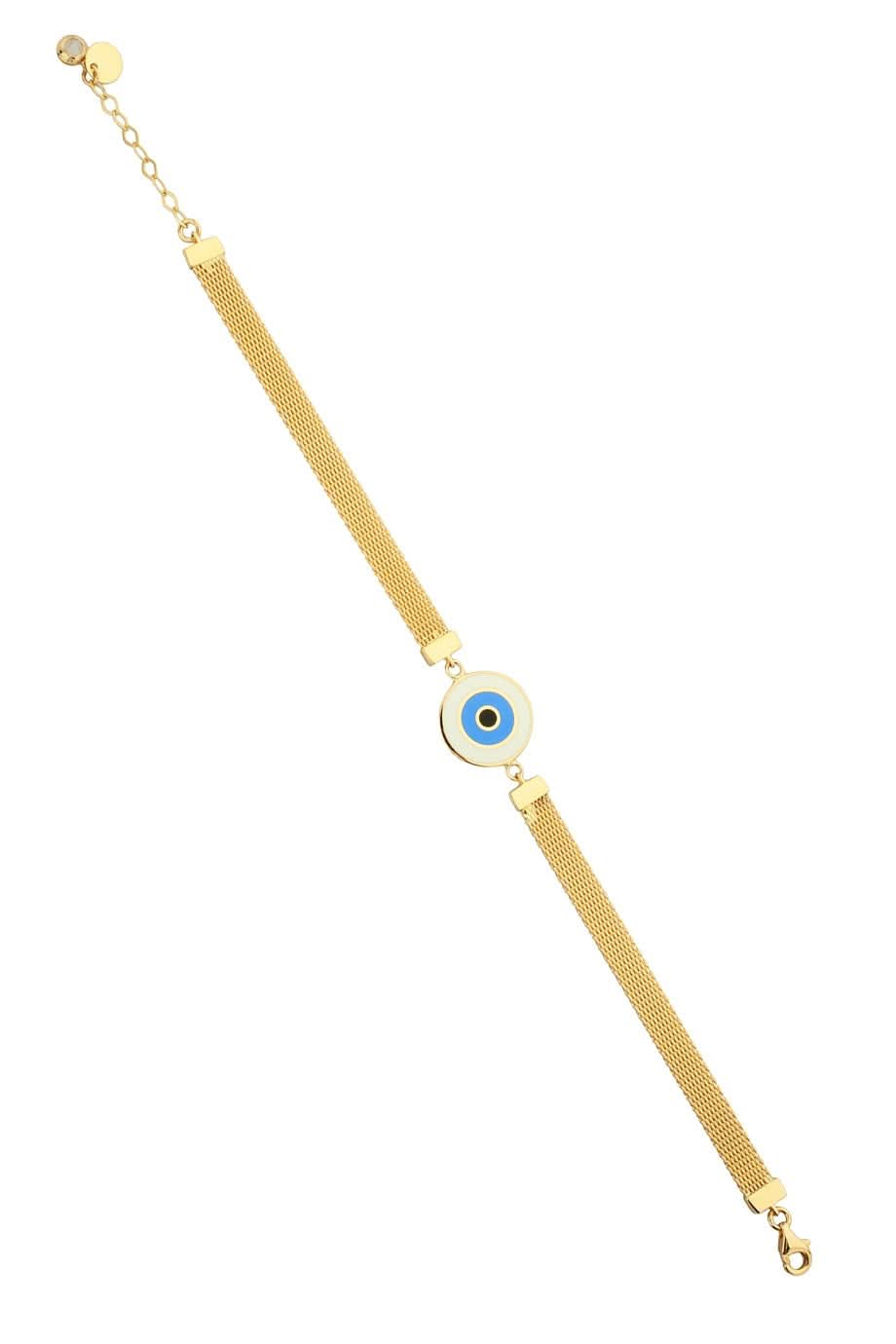 Altın Nazar Göz Bileklik