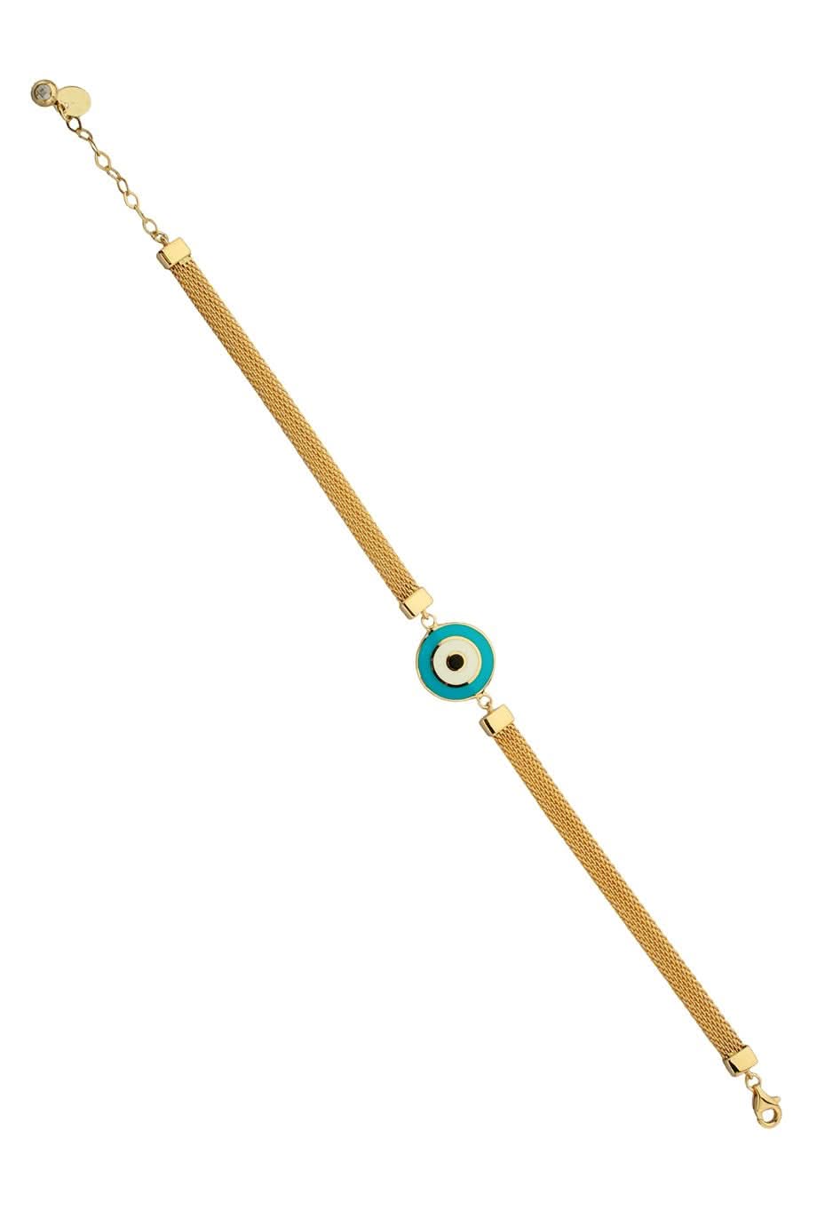 Altın Nazar Göz Bileklik
