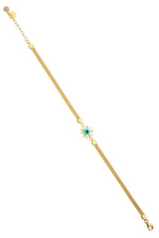 Altın Nazar Göz Yıldız Bileklik