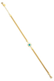 Altın Nazar Göz Yıldız Bileklik