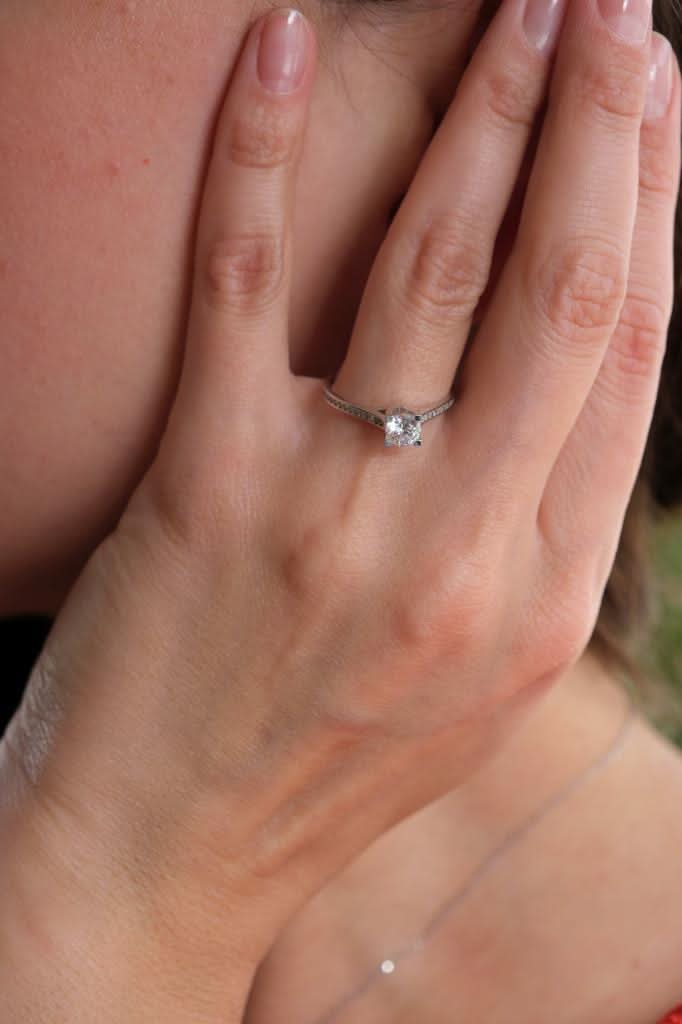 Altın Tektaş Yüzük