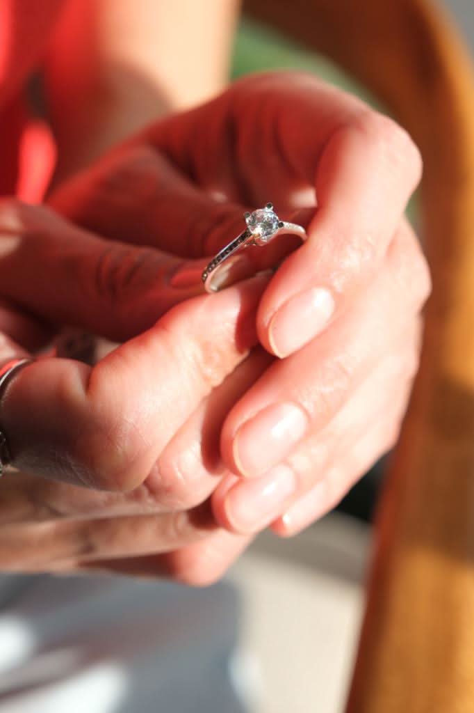 Altın Tektaş Yüzük