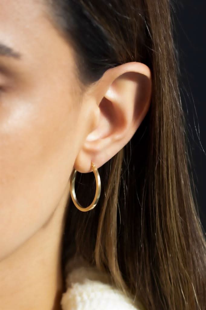 Altın Şarnel Küpe