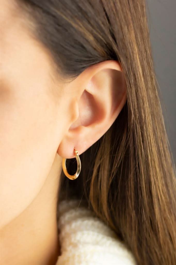 Altın Şarnel Küpe