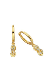 Altın Sonsuzluk Halka Küpe