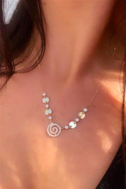 Altın Spiral Kolye