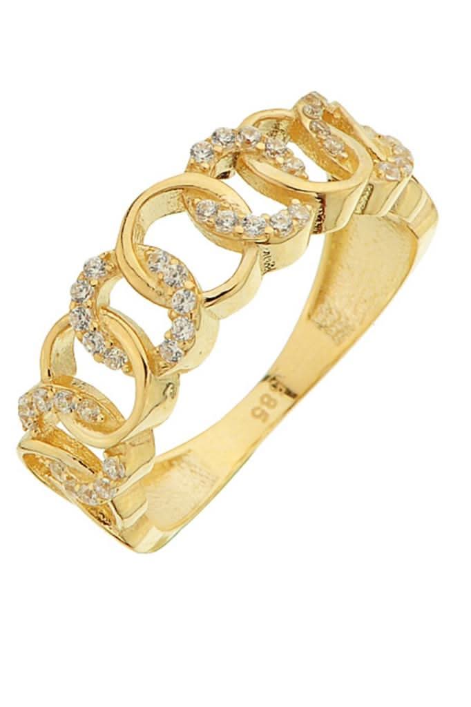 Altın Tasarım Halka Yüzük