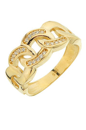 Altın Tasarım Halka Yüzük