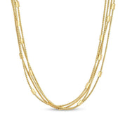 Altın Tasarım Kolye