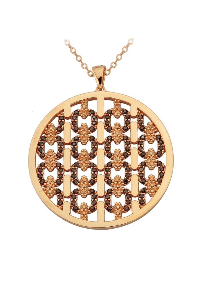 Altın Tasarım Kolye