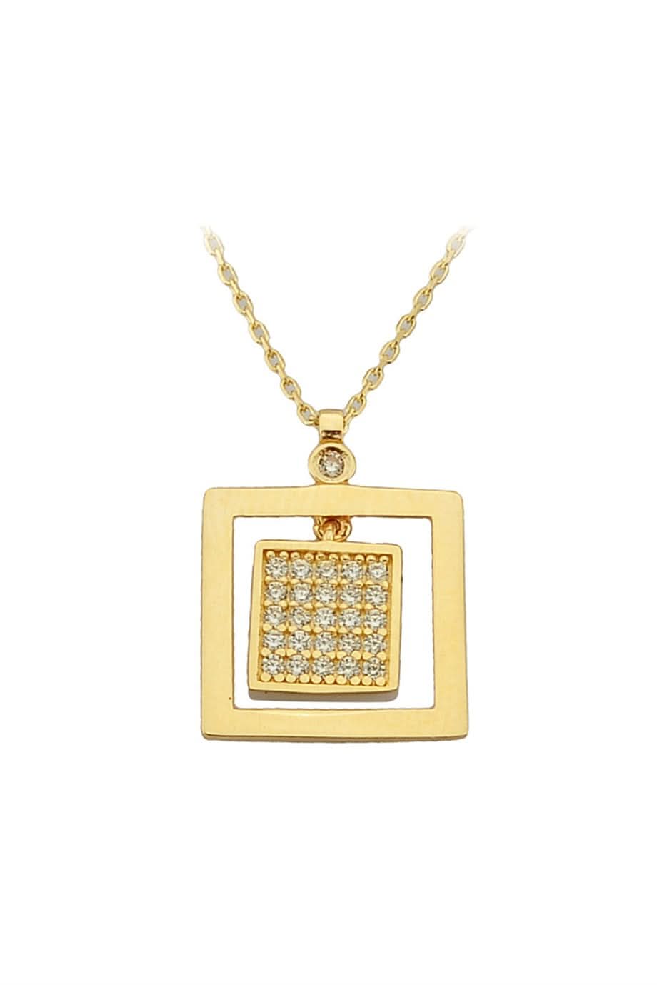 Altın Tasarım Kolye