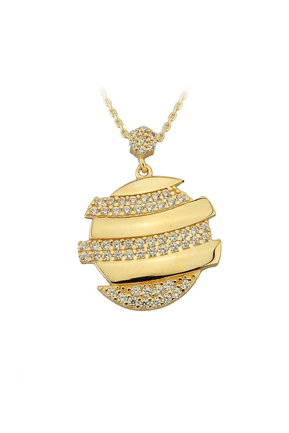 Altın Tasarım Kolye