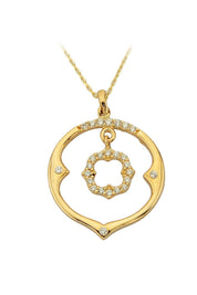 Altın Tasarım Kolye