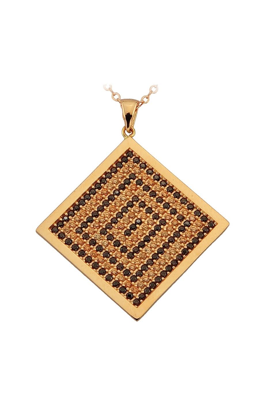 Altın Tasarım Kolye