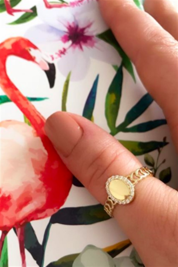 Altın Tasarım Yüzük