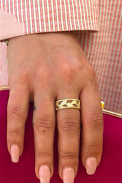 Altın Tasarım Yüzük