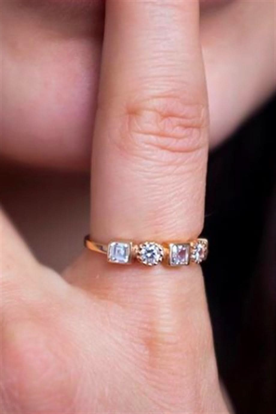 Altın Tasarım Yüzük