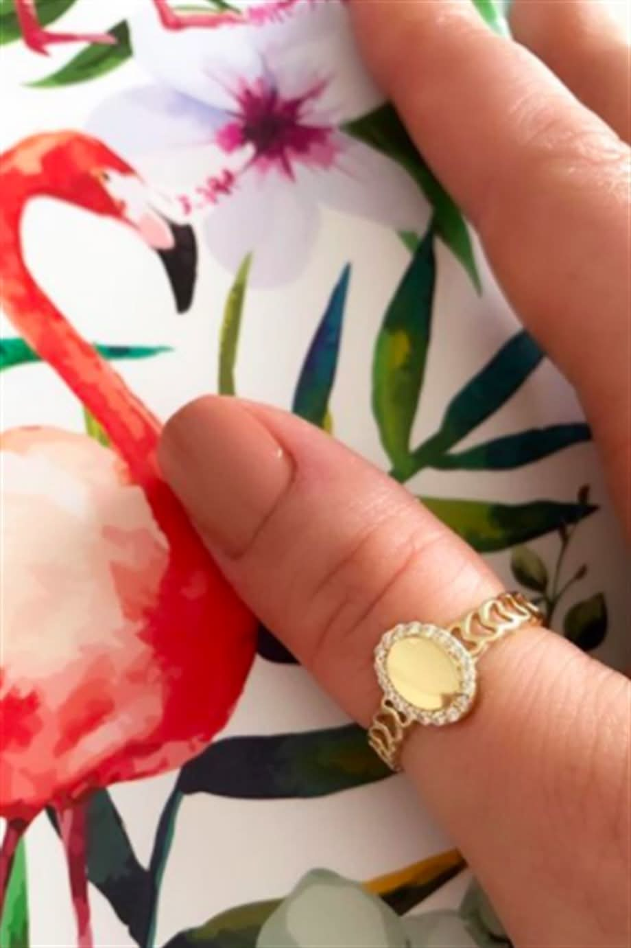 Altın Tasarım Yüzük