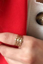 Altın Tasarım Yüzük