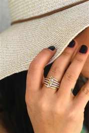 Altın Tasarım Yüzük