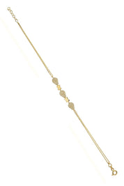 Altın Taşlı Lale Bileklik