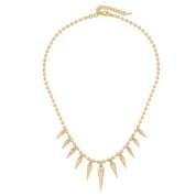 Taşlı Prizma Kolye