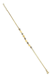 Altın Taşlı Tasarım Bileklik