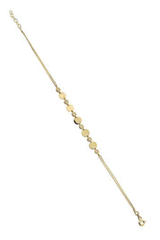 Altın Taşlı Tasarım Bileklik