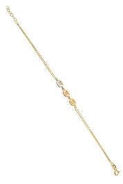 Altın Taşlı Tasarım Bileklik