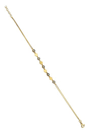 Altın Taşlı Tasarım Bileklik