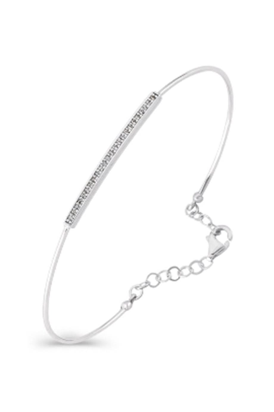 Altın Taşlı Tel Bilezik