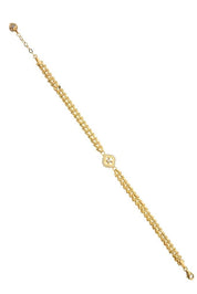 Altın Taşlı Yonca Bileklik