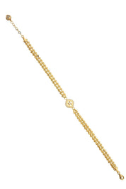 Altın Taşlı Yonca Bileklik